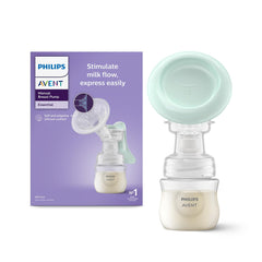 Philips Avent Essential Manual Breast Pump – Soft Silicone Cushion – BPA-Free