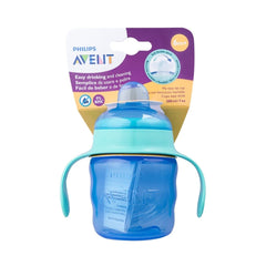 Philips Avent Spout Cup 200ml – Blue/Green – Soft Spout, BPA-Free, Spill-Proof – 6m+