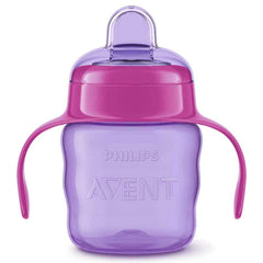 Philips Avent Spout Cup 200ml – Purple/Pink – BPA-Free, Spill-Proof – 6m+
