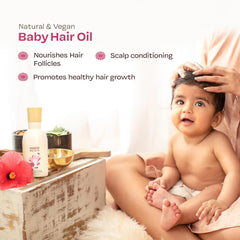 Maate Baby Hair Oil – Pure Care for Your Little One’s Growing Locks (150 ml)