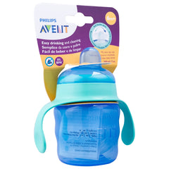 Philips Avent Spout Cup 200ml – Blue/Green – Soft Spout, BPA-Free, Spill-Proof – 6m+