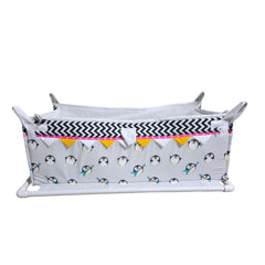 Soft-Sided Baby Cradle with Hanging Design – Comfortable & Portable Sleep Space