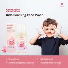 maate Kids Foaming Face Wash | Holy Lotus & Mulberry | 100 ml