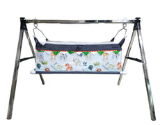 Soft-Sided Baby Cradle with Hanging Design – Comfortable & Portable Sleep Space
