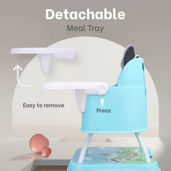 R for Rabbit Cherry Berry Grand 4-in-1 Convertible High Chair