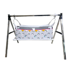 Soft-Sided Baby Cradle with Hanging Design – Comfortable & Portable Sleep Space