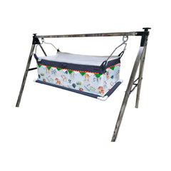 Soft-Sided Baby Cradle with Hanging Design – Comfortable & Portable Sleep Space