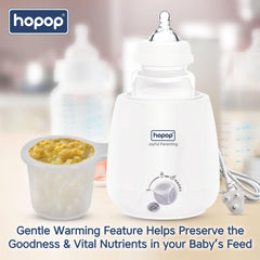 Hopop Baby Bottle Warmer – Safe, Efficient & Convenient