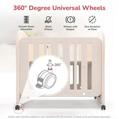 R for Rabbit Dream N Play 2-in-1 Baby Cot