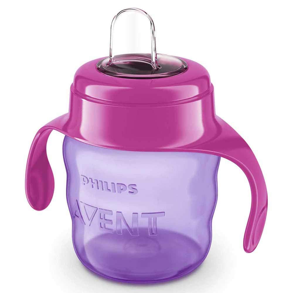 Philips Avent Spout Cup 200ml – Purple/Pink – BPA-Free, Spill-Proof – 6m+