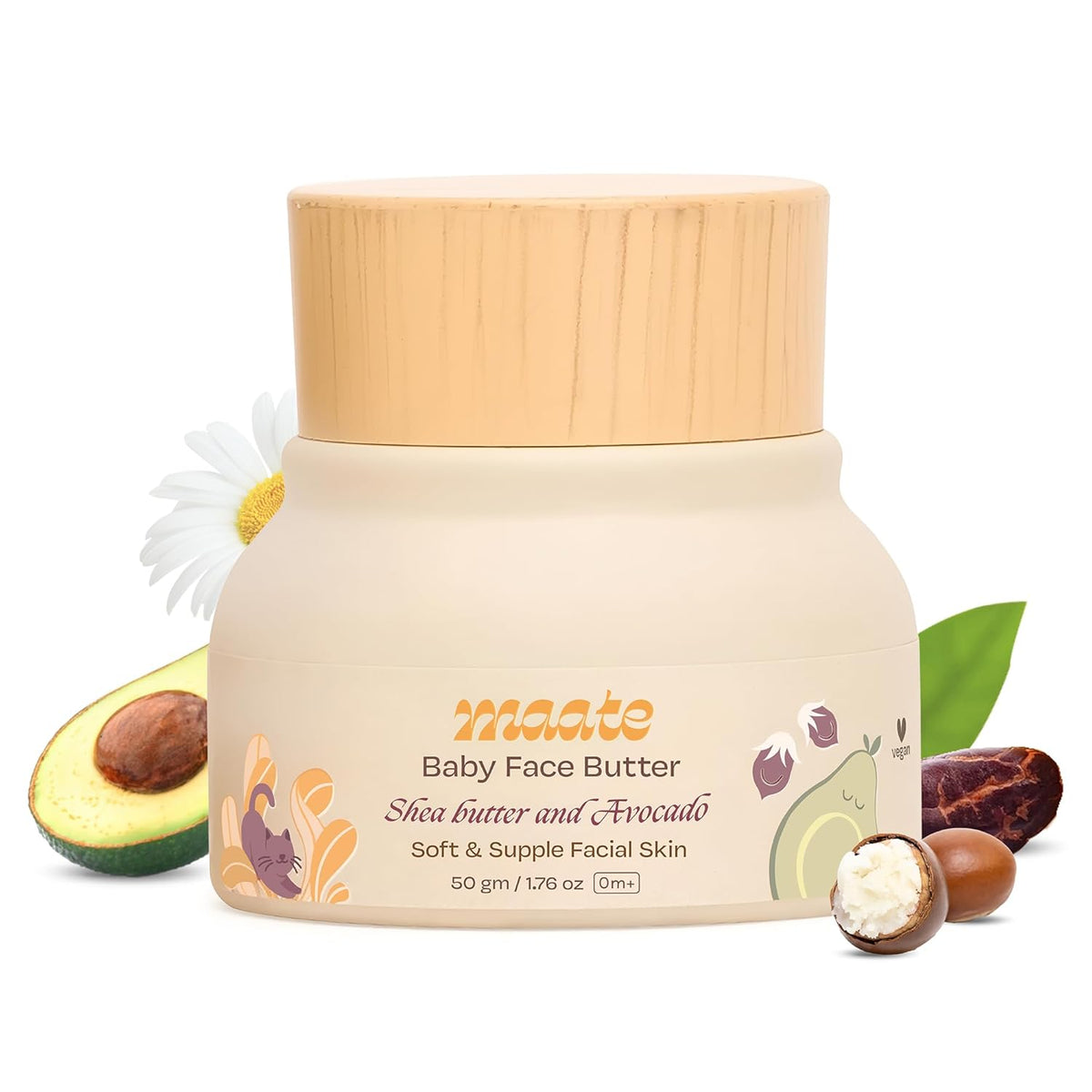 Maate Baby Face Butter – Deep Nourishment with Shea & Avocado