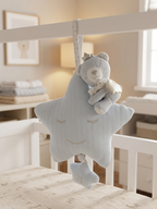 Baby Musical Pull String Toy – Soft Plush Hanging Crib Music Toy