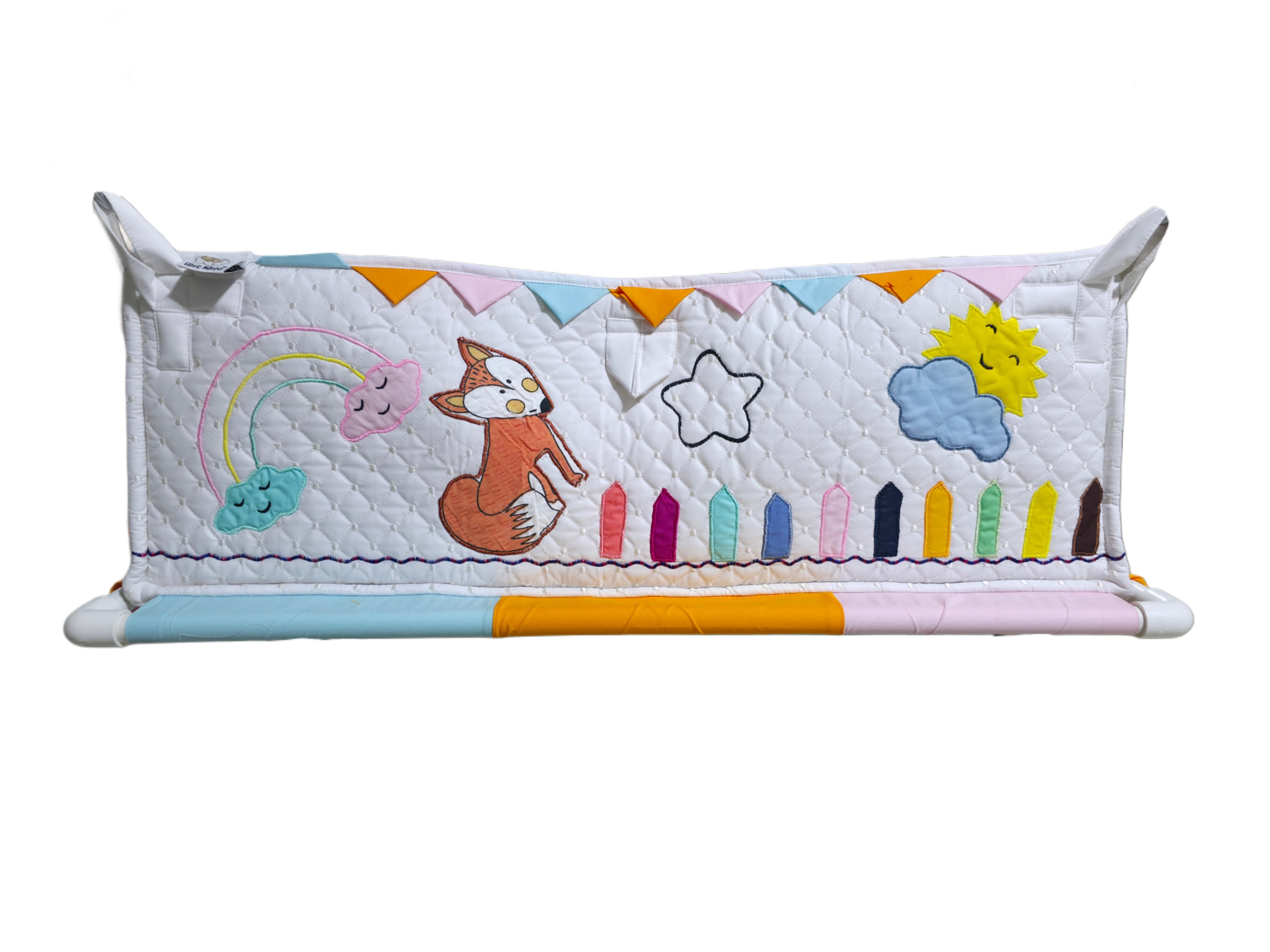 Fox & Crayon Quilted Baby Cradle Cloth | Hanging Jhula for Newborns ...