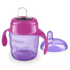 Philips Avent Spout Cup 200ml – Purple/Pink – BPA-Free, Spill-Proof – 6m+