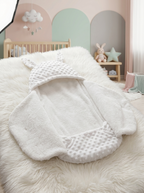 remium Baby Hooded Sleeping Bag | Soft & Warm Newborn Baby Wrapper