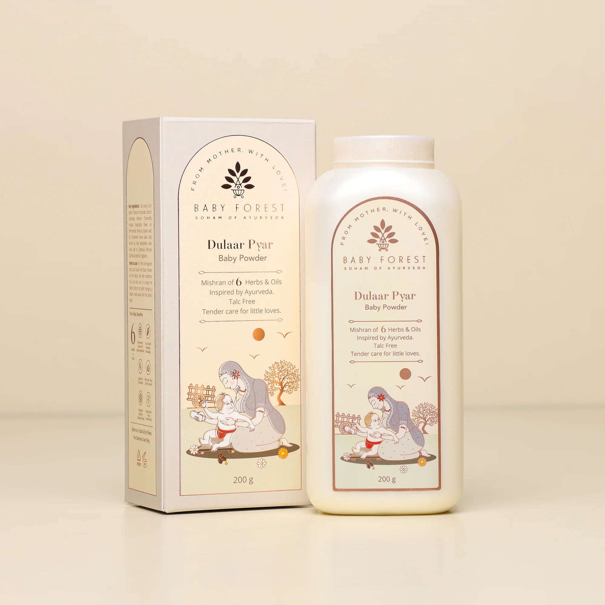 Dulaar Pyar Talc-Free Baby Powder