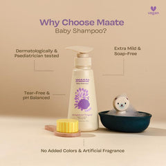 GentleGlow Baby Shampoo – Soap-Free & pH Balanced - 250ML