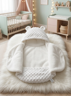 remium Baby Hooded Sleeping Bag | Soft & Warm Newborn Baby Wrapper