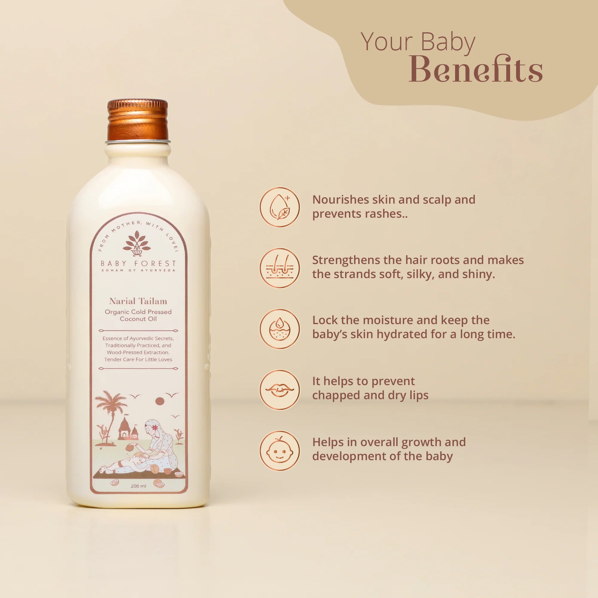 Narial Tailam- Organic Cold Pressed Coconut Oil