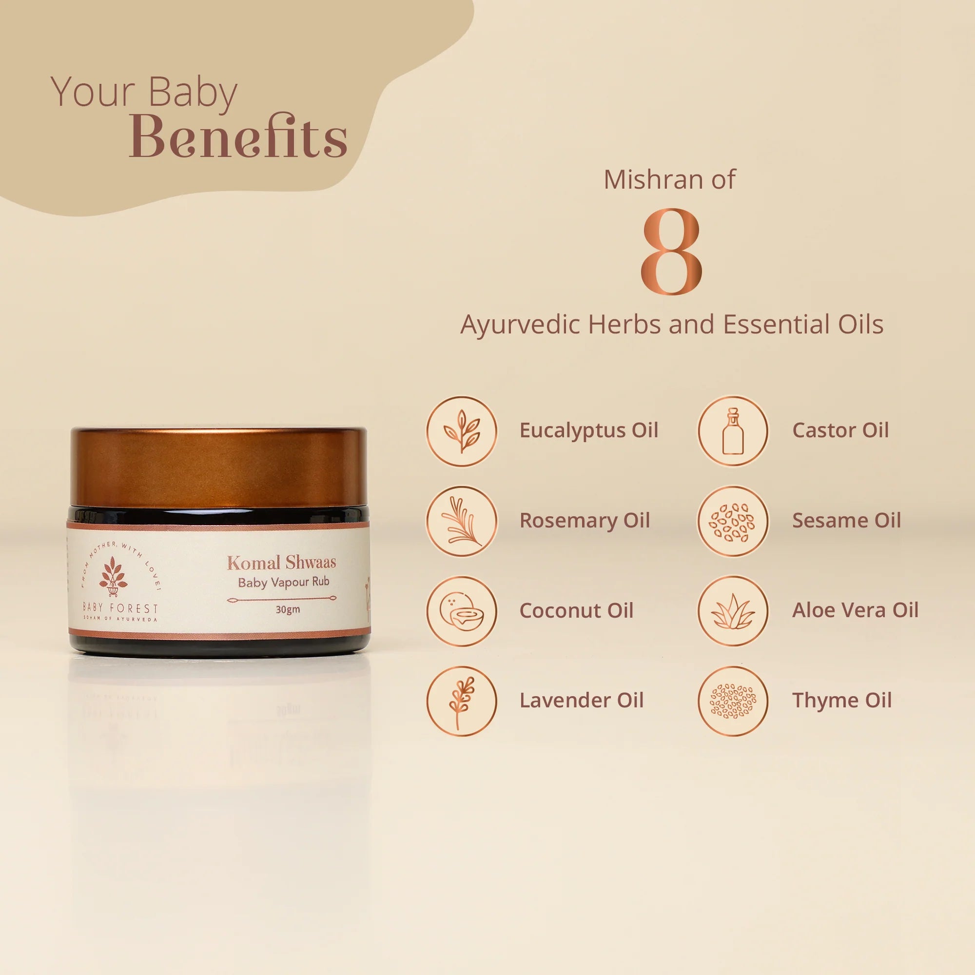 Komal Shwaas Baby Vapour Rub