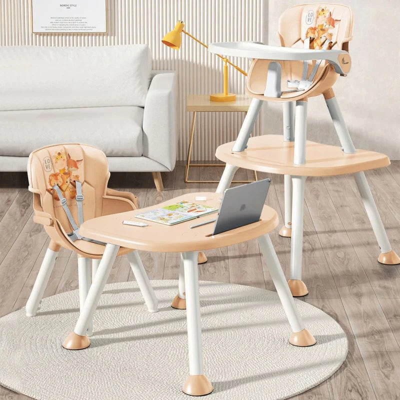 R for Rabbit Cherry Berry Safari 3-in-1 Convertible Baby High Chair