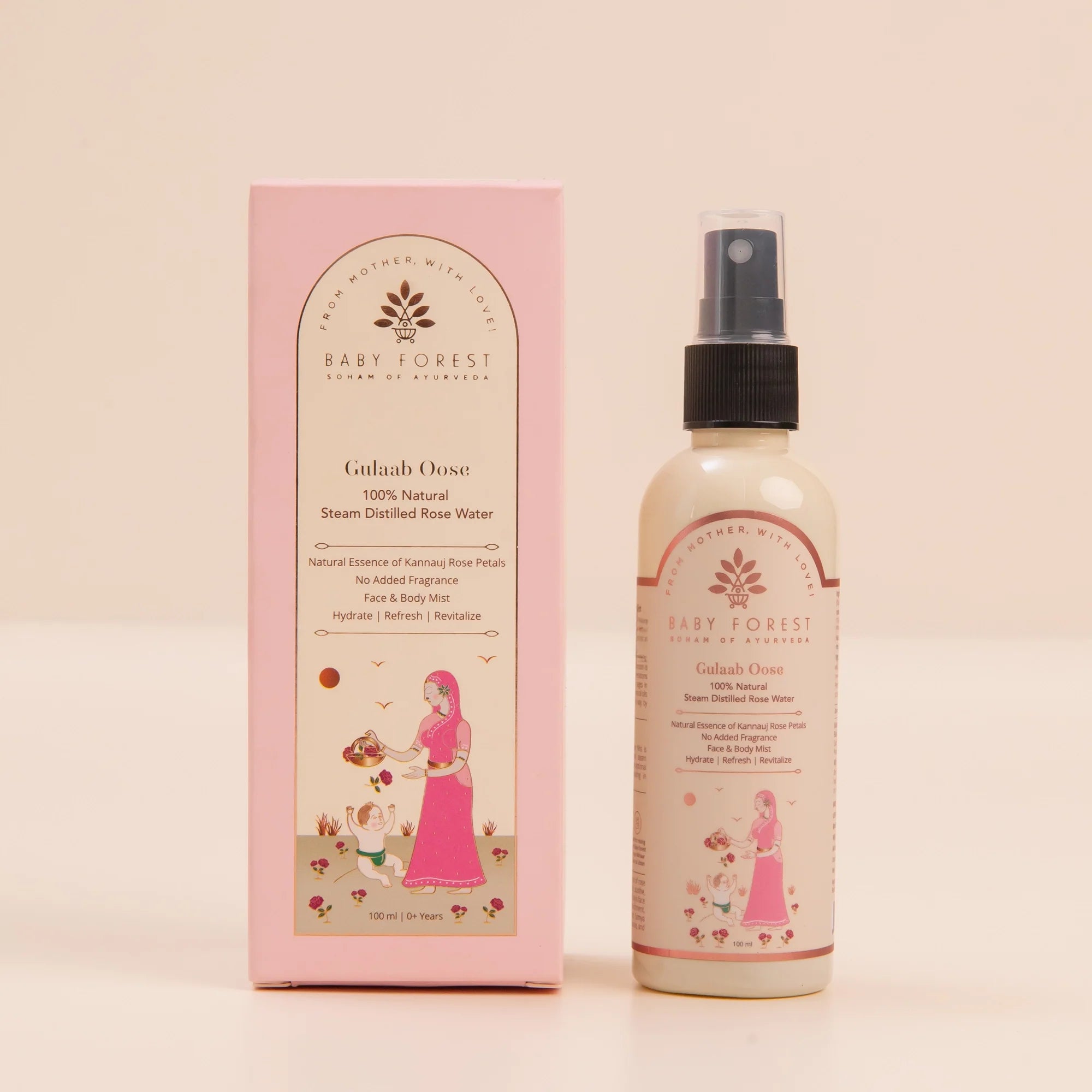 Gulaab Oose - Baby Rose Water Mist