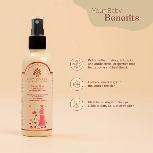 Gulaab Oose - Baby Rose Water Mist