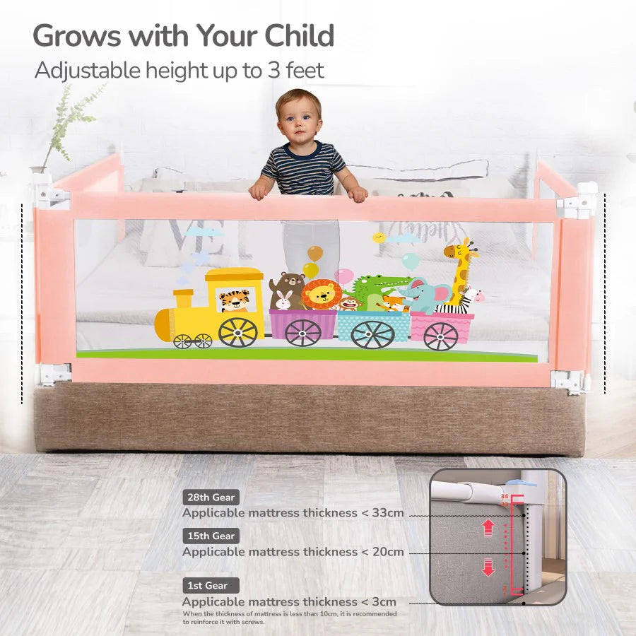 R for Rabbit Safari Safe Guard Bed Rail – MOMIPOP