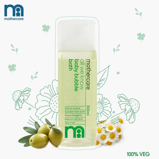 Mothercare All We Know Baby Bubble Bath – 300ml