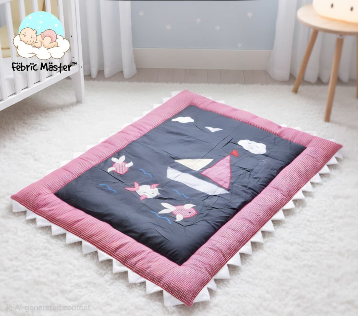 Fabric Master Soft Quilted Sleeping Mattress.