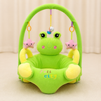 Baby Seating Sofa with Activity Arch – Soft Plush Baby Support Seat (3+ Months)