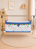 Premium Digital Print Cotton Baby Cradle (Paraniyu) with Steel Stand