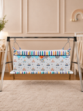 Premium Digital Print Cotton Baby Cradle (Paraniyu) with Steel Stand