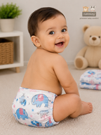 Sunnozy Premium All-in-One Reusable Baby Diaper
