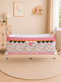 Premium Digital Print Cotton Baby Cradle (Paraniyu) with Steel Stand