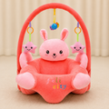 Baby Seating Sofa with Activity Arch – Soft Plush Baby Support Seat (3+ Months)