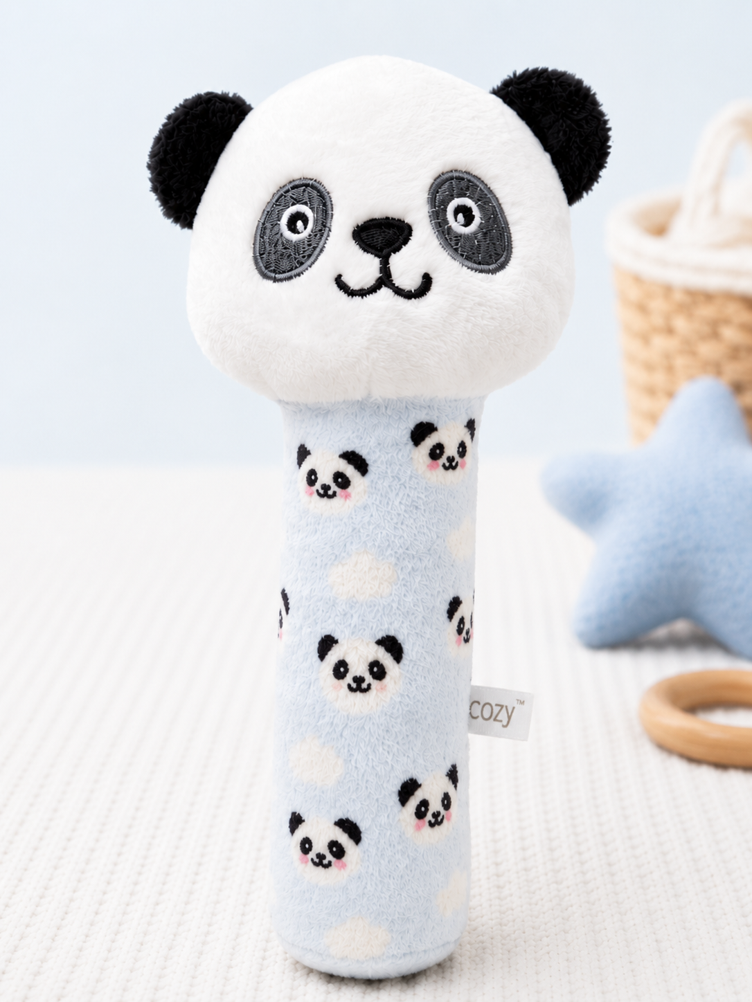 Premium Baby Plush Rattle – Soft, Safe & Soothing