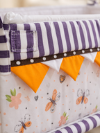 Premium Digital Print Cotton Baby Cradle (Paraniyu) with Steel Stand